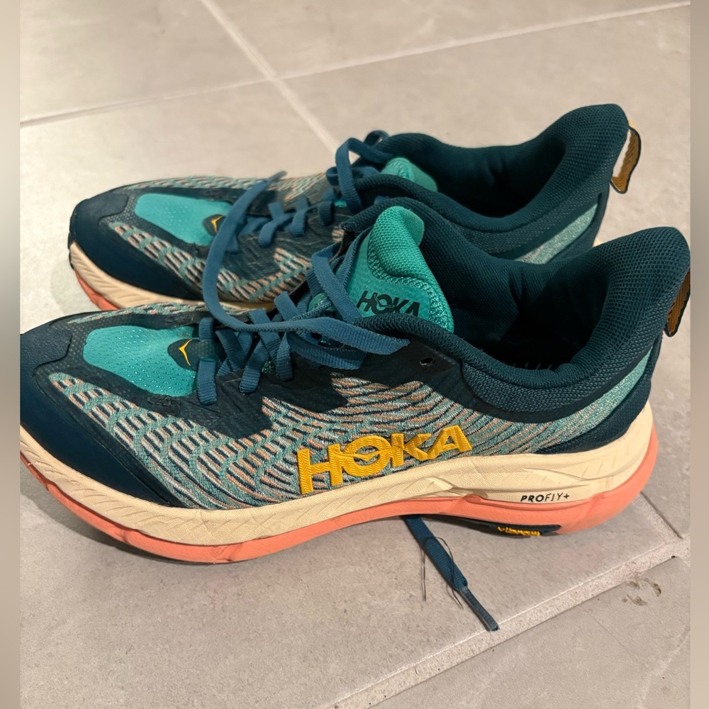 HOKA Women’s Mach 4 Running Shoes Deep Teal / Water Garden Size 6.5